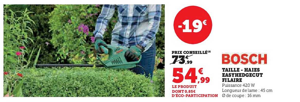 TAILLE - HAIES EASYHEDGECUT FILAIRE