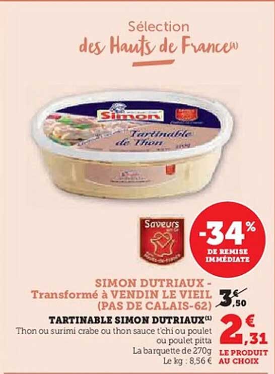 TARTINABLE SIMON DUTRIAUX