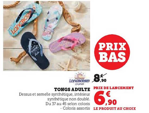 TONGS ADULTE