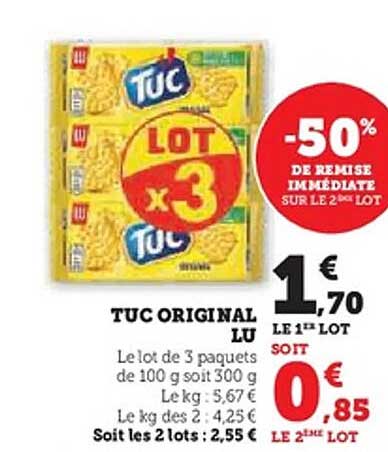 TUC ORIGINAL LU