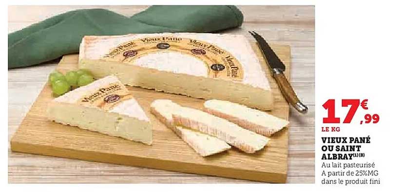 VIEUX PANÉ OU SAINT ALBRAY