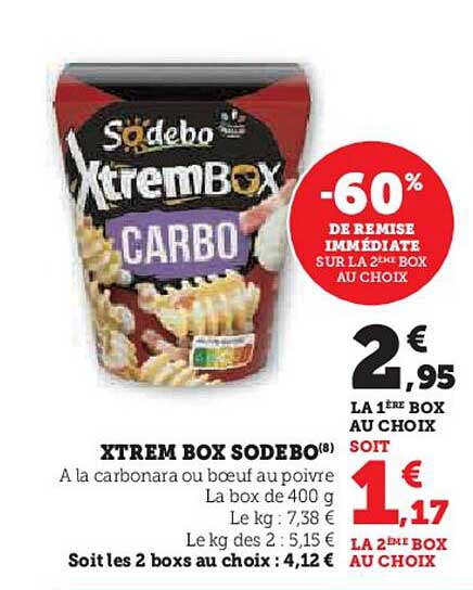 XTREM BOX SODEBO®
