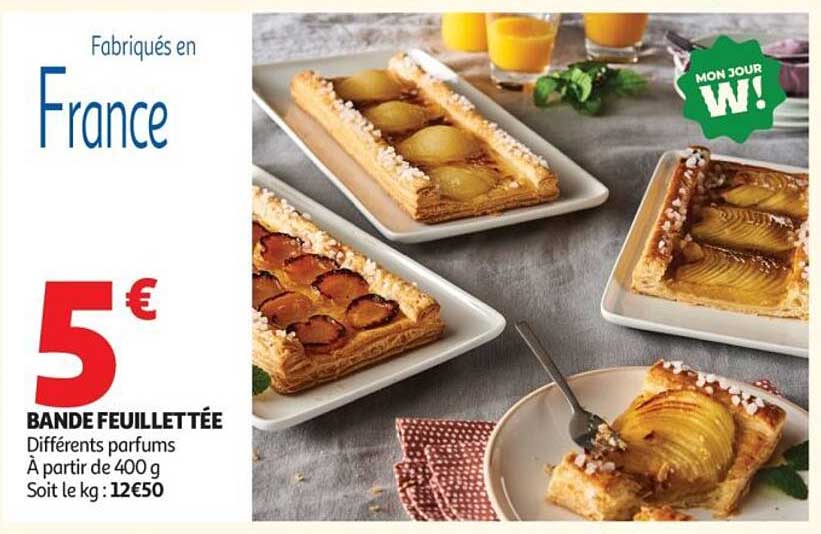 BANDE FEUILLETÉE