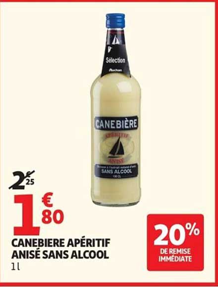 CANEBIERE APERITIF ANISE SANS ALCOOL