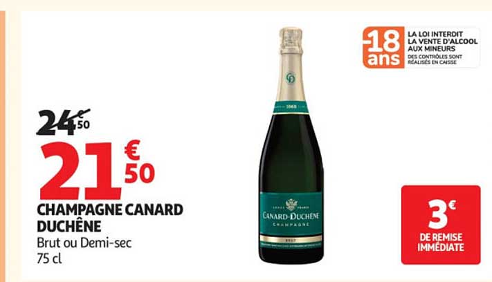 CHAMPAGNE CANARD DUCHENE