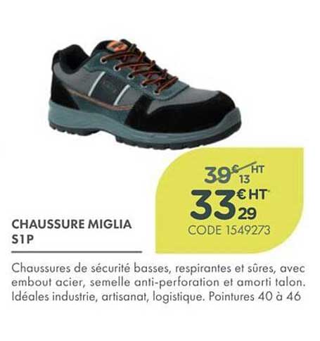 CHAUSSURE MIGLIA S1P