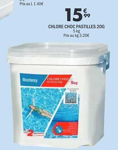 CHLORE CHOC PASTILLES 20G