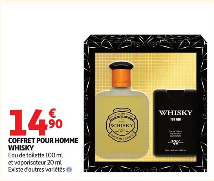 COFFRET POUR HOMME WHISKY
