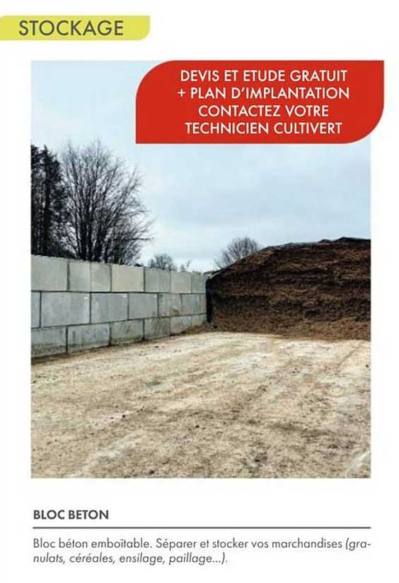 DEVIS ET ETUDE GRATUIT + PLAN D'IMPLANTATION CONTACTEZ VOTRE TECHNICIEN CULTIVERT
