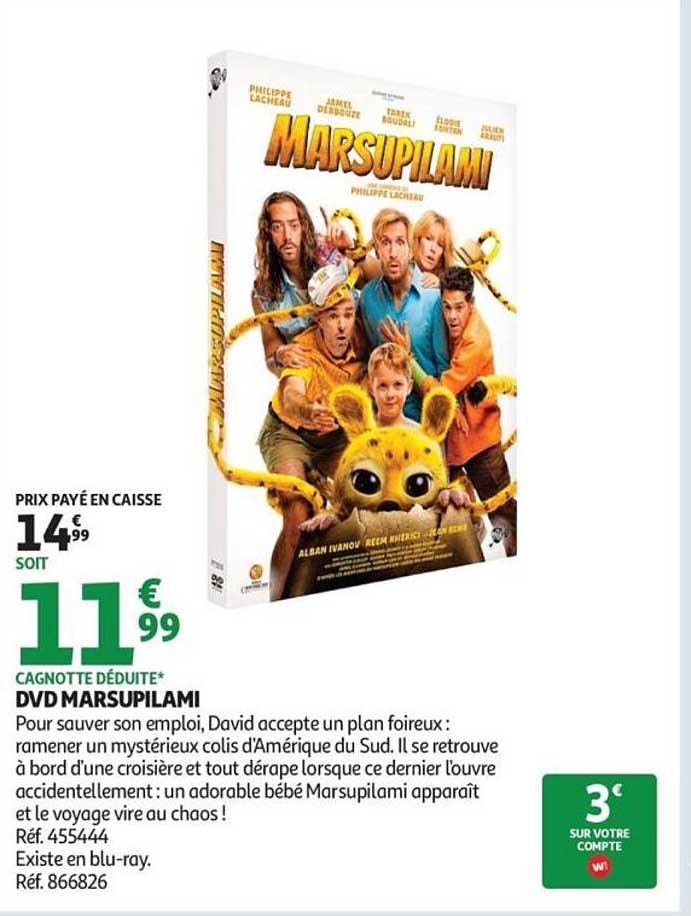 DVD MARSUPILAMI