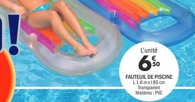 FAUTEUIL DE PISCINE
