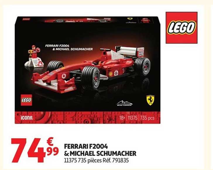 FERRARI F2004 & MICHAEL SCHUMACHER