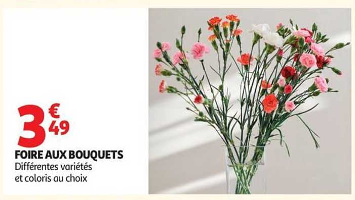 FOIRE AUX BOUQUETS