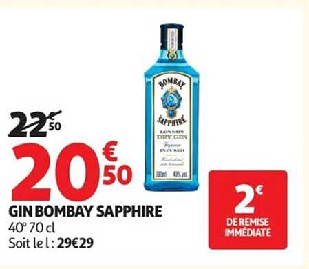 GIN BOMBAY SAPPHIRE
