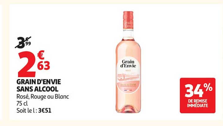 GRAIN D'ENVIE SANS ALCOOL