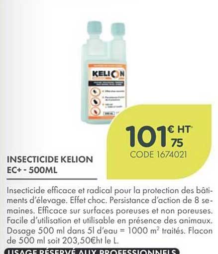 INSECTICIDE KELION EC+ 500ML
