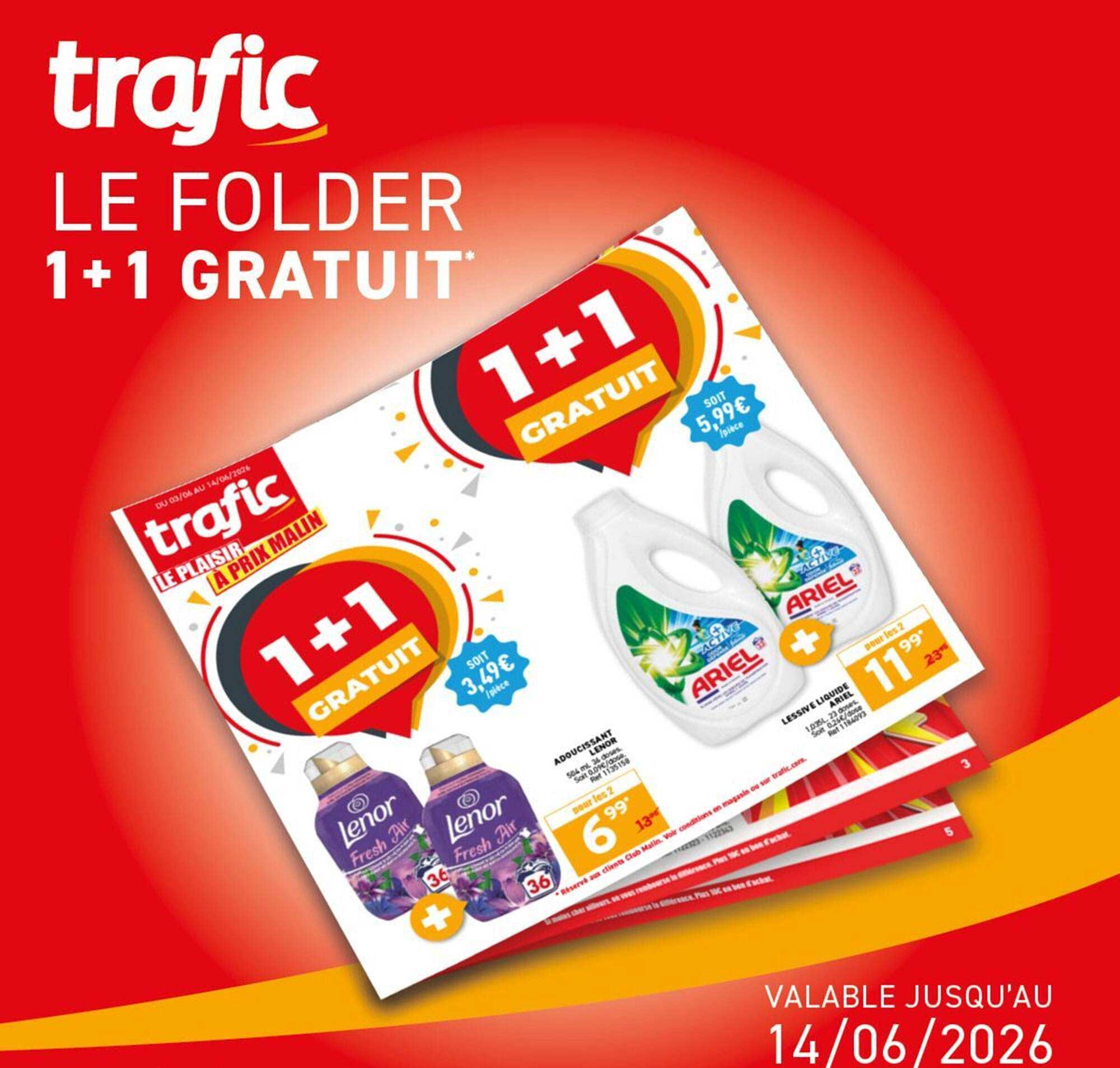 LE FOLDER 1+1 GRATUIT*