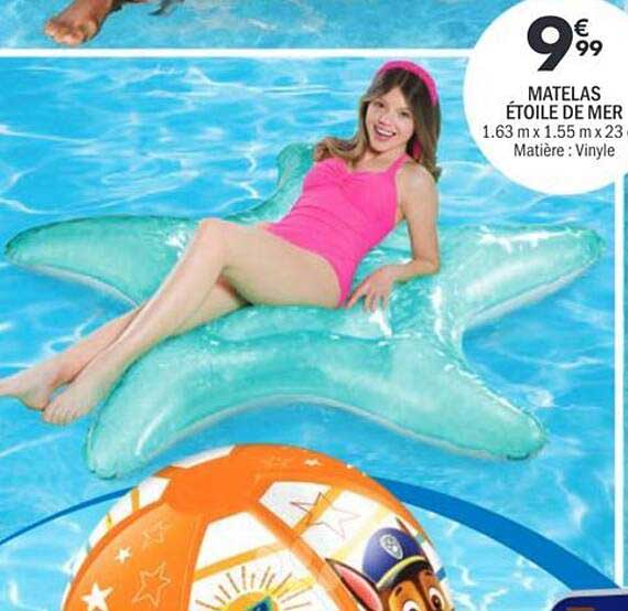 MATELAS ÉTOILE DE MER