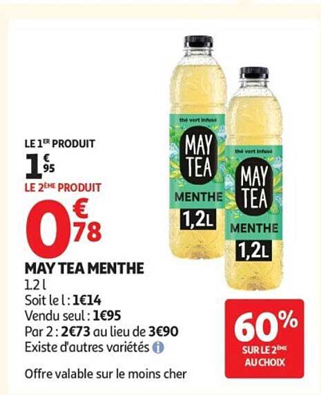 MAY TEA MENTHE 1,2 l