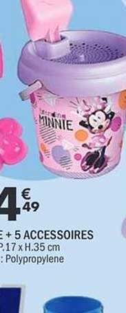 MINNIE + 5 ACCESSOIRES