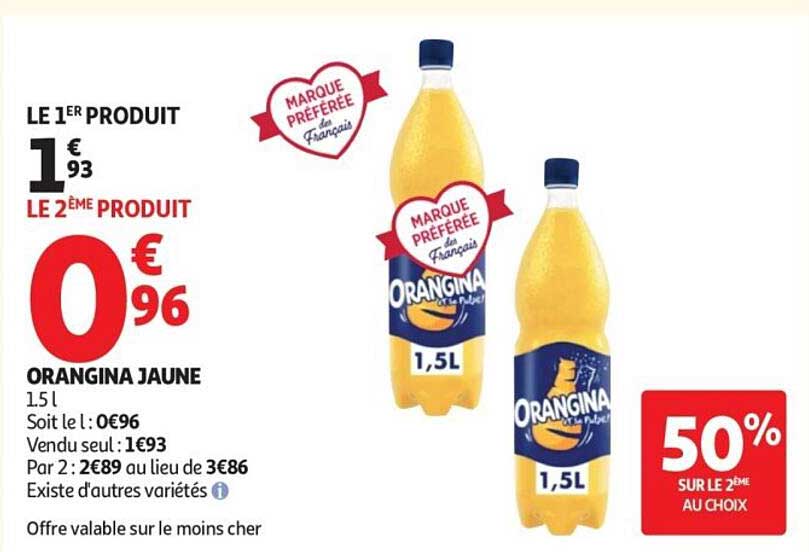 ORANGINA JAUNE