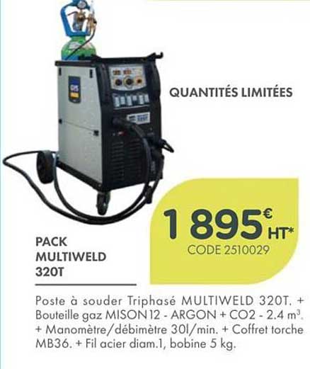 PACK MULTIWELD 320T