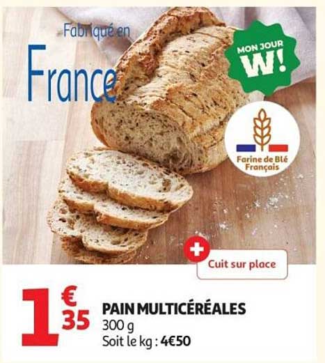 PAIN MULTICÉRÉALES