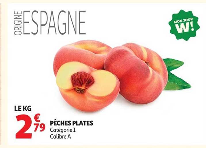 PÊCHES PLATES