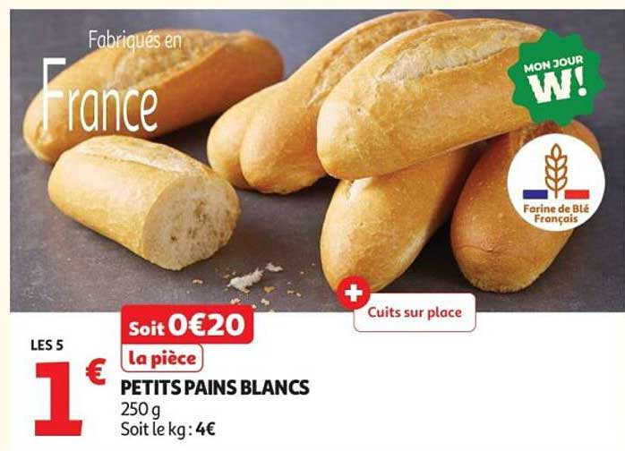 PETITS PAINS BLANCS
