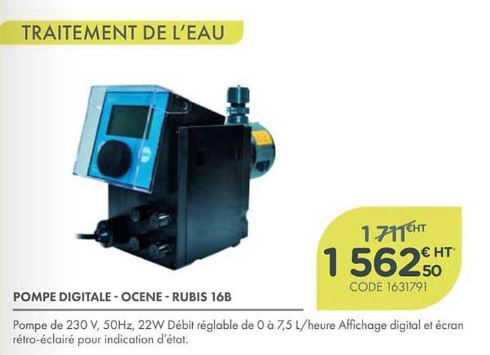 POMPE DIGITALE - OCENE - RUBIS 16B
