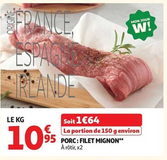 PORC: FILET MIGNON**