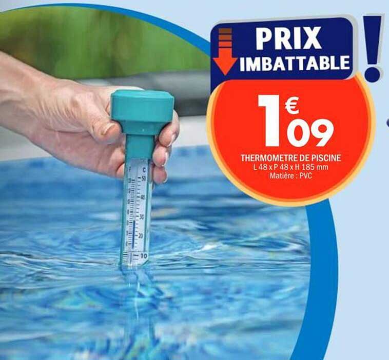 PRIX IMBATTABLE THERMOMETRE DE PISCINE