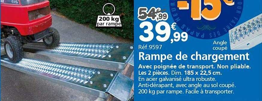 Rampe de chargement