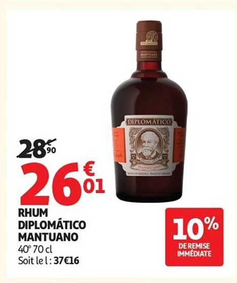 RHUM DIPLOMÁTICO MANTUANO