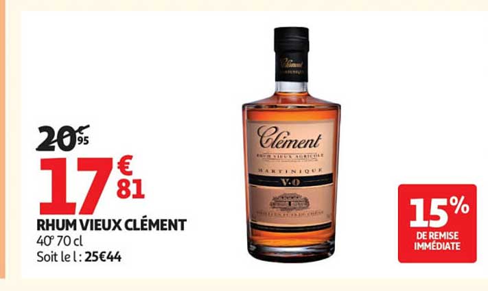 RHUM VIEUX CLÉMENT