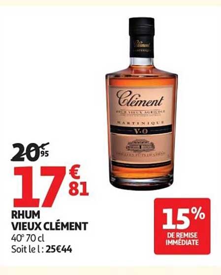 RHUM VIEUX CLÉMENT