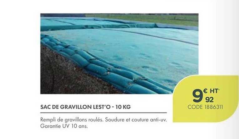 SAC DE GRAVILLON LEST’O - 10 KG