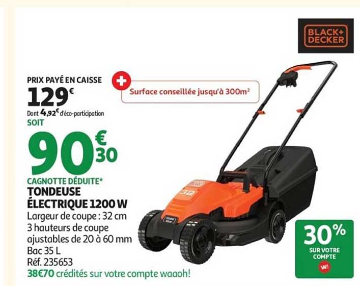 TONDEUSE ÉLECTRIQUE 1200 W