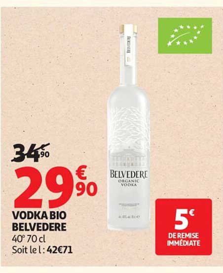 VODKA BIO BELVEDERE