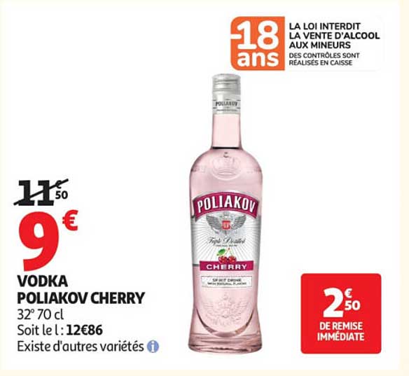 VODKA POLIAKOV CHERRY