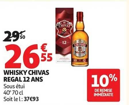WHISKY CHIVAS REGAL 12 ANS