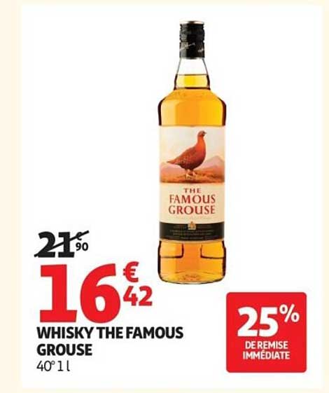 WHISKY THE FAMOUS GROUSE 40° 1l