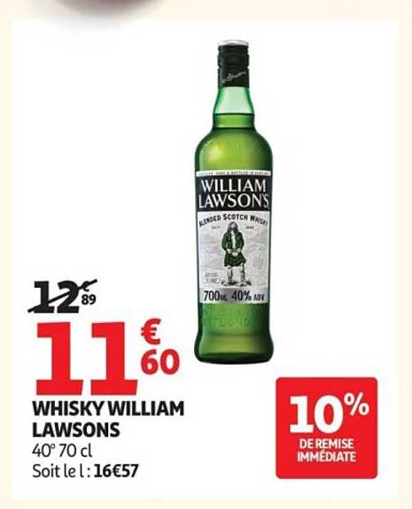WHISKY WILLIAM LAWSONS