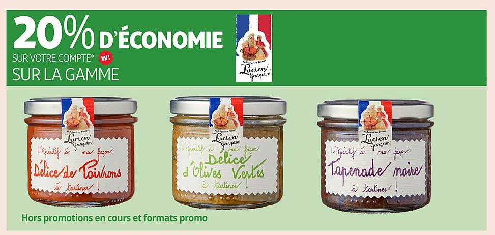 20% D'ÉCONOMIE SUR VOTRE COMPTE* SUR LA GAMME