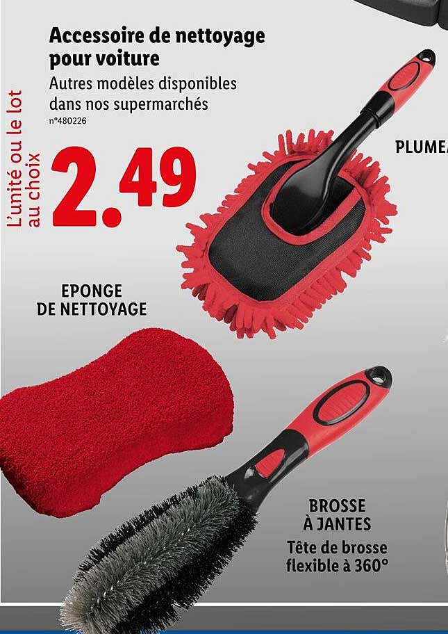 Accessoire de nettoyage pour voiture