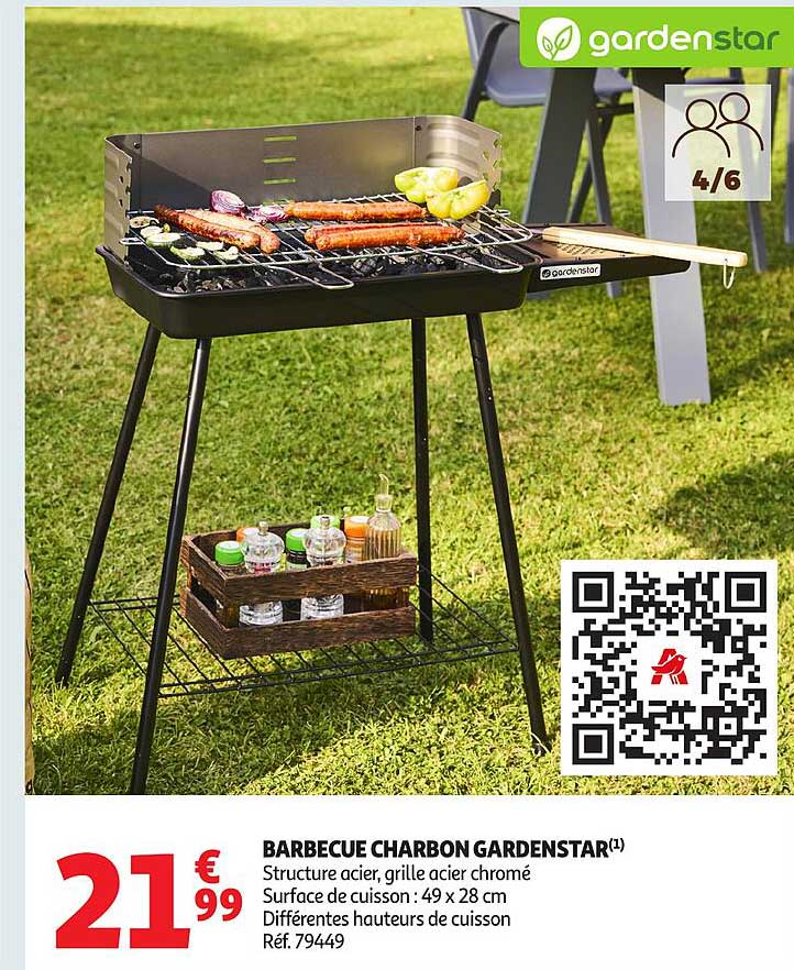 BARBECUE CHARBON GARDENSTAR