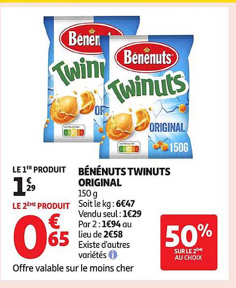 BÉNÉNUTS TWINUTS ORIGINAL