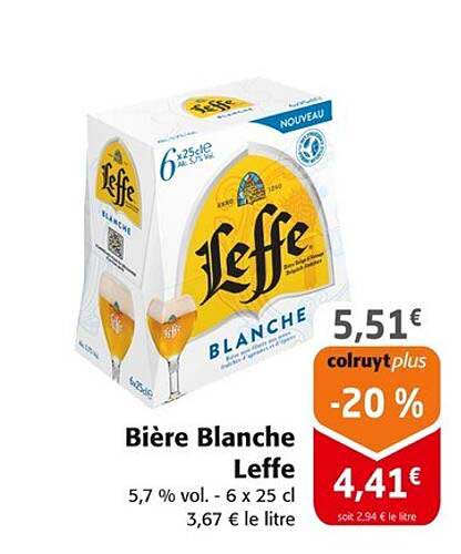 Bière Blanche Leffe
