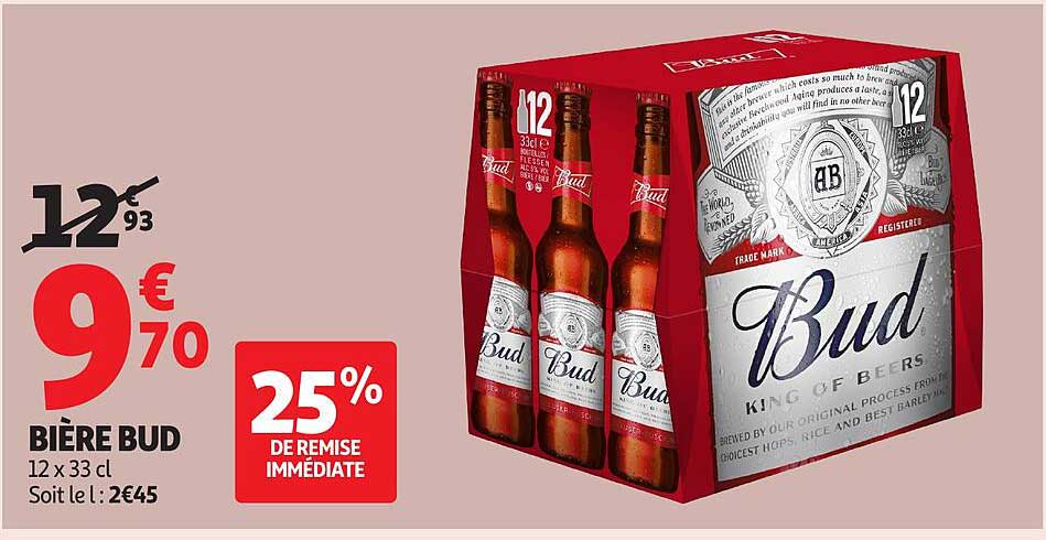 BIÈRE BUD