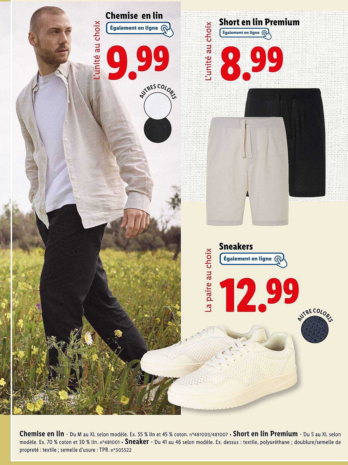 Chemise en lin